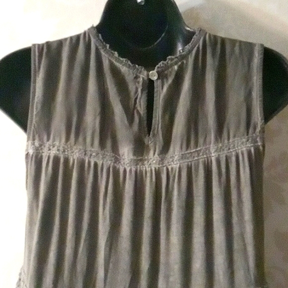Knox Rose Flowy Boho Sleeveless Top S - Picture 5 of 6